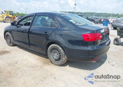 2013 Volkswagen Jetta 2.0L S z USA, uszkodzony, nr VIN 3VW1K7AJ9DM286607